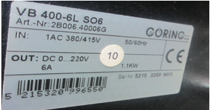 VB 400-6L SO6(dng)